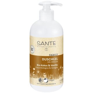 Sante Family Duschgel Bio-Kokos & Vanille - 500ml
