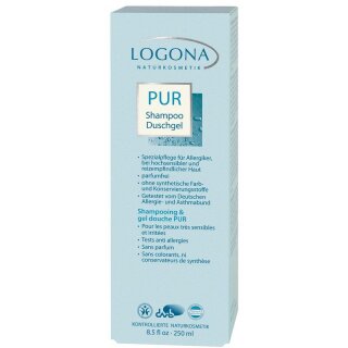 Logona PUR Shampoo&Duschgel - 250ml