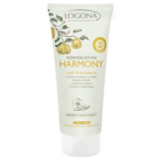 Logona Harmony Körperlotion Quitte & Vanille - 200ml