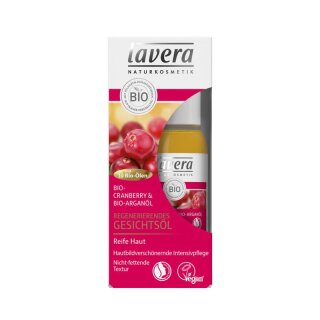 Lavera Regenerierendes Gesichtsöl Cranberry - 30ml