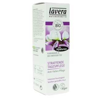 Lavera Straffende Tagespflege Karanjaöl & Weißer Bio-Tee - 50ml