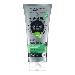 SANTE Glanz-Haarspülung mit Birkenblattextrakt & Klettenwurzel - 200ml