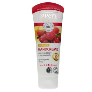 Lavera Handcreme Anti Age Bio-Cranberry & Bio-Arganöl - 75ml
