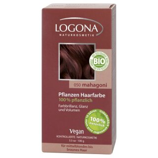 Logona Pflanzen Haarfarbe mahagoni - 100g