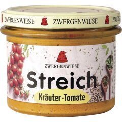 Zwergenwiese Kräuter Tomate Streich - Bio - 180g
