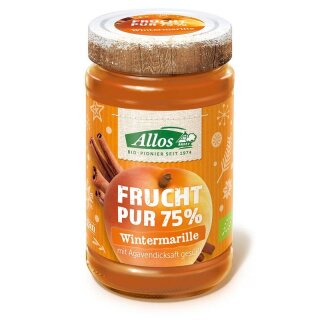 Allos Frucht Pur 75% Wintermarille - Bio - 225g