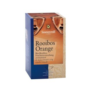 Sonnentor Rooibos-Orange Tee Teebeutel - Bio - 20x2g