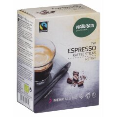Naturata Espresso Kaffee-Sticks Bohnenkaffee instant -...