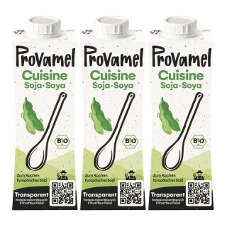 Provamel Soya Cuisine 3er-Pack - Bio - 3x250ml