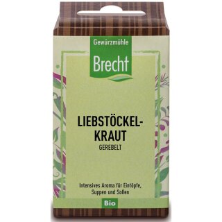 Gewürzmühle Brecht Liebstöckelkraut geschnitten - Bio - 12,5g
