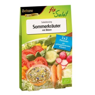 Beltane Salatfix Sommerkräuter mit Blüten - Bio - 27,9g