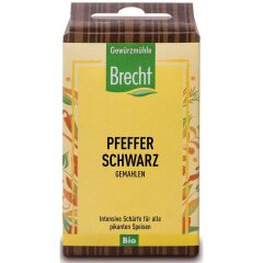 Gewürzmühle Brecht Pfeffer schwarz gemahlen NFP...