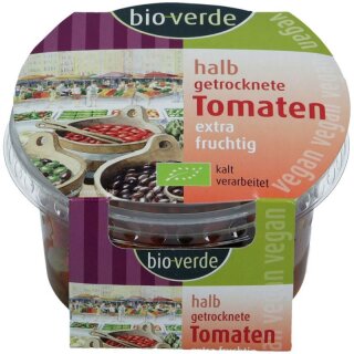 bio-verde Halb getrocknete Tomaten extra fruchtig - Bio - 100g