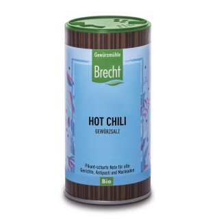 Gewürzmühle Brecht Hot Chili Gewürzsalz - Bio - 200g