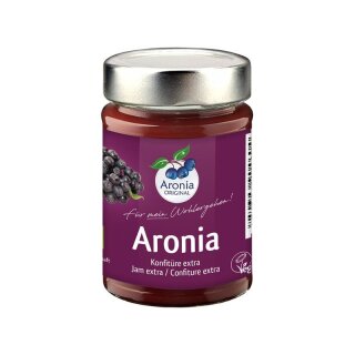 Aronia ORIGINAL Aronia Konfitüre extra - Bio - 225g