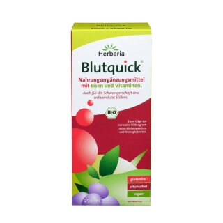 Herbaria Blutquick - Bio - 250ml