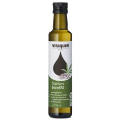 Vitaquell Hanf-Öl nativ kaltgepresst - Bio - 250ml