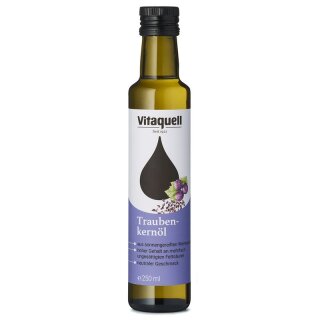 Vitaquell Traubenkernöl raffiniert - 250ml