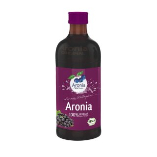Aronia ORIGINAL Aronia 100% Direktsaft - Bio - 0,35l