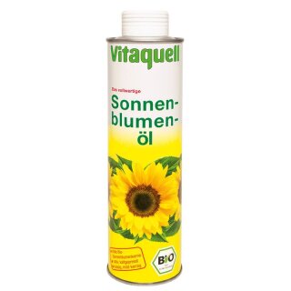 Vitaquell Sonnenblumenöl - Bio - 375ml
