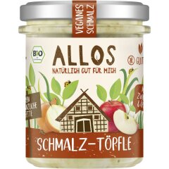 Allos Schmalz-Töpfle mit Zwiebeln und Äpfeln -...