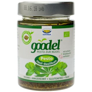 Govinda goodel Pesto Hanf-Basilikum - Bio - 150g