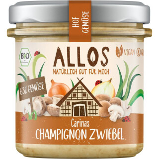 Allos Hof-Gemüse Carinas Champignon Zwiebel - Bio - 135g