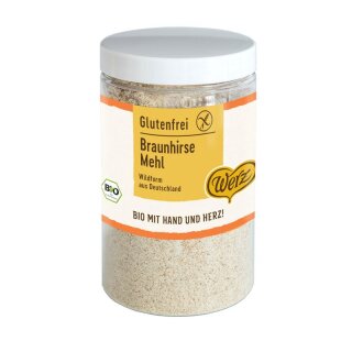 Werz Braunhirse Mehl glutenfrei - Bio - 200g