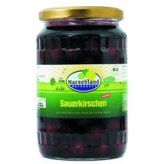 Marschland Sauerkirschen 720 ml Gl. - Bio - 0,36kg
