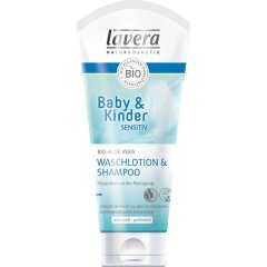 Lavera Baby und Kinder Waschlotion und Shampoo - 200ml