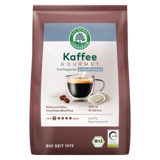 Lebensbaum Kaffee Gourmet entkoffeiniert - Bio - 126g