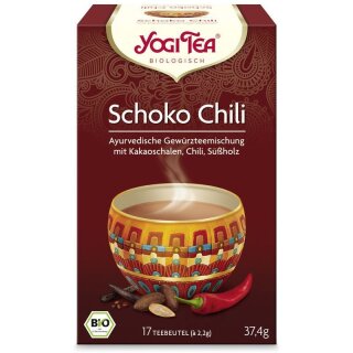 Yogi Tea Schoko Chili - Bio - 17 x2,2g