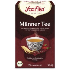 Yogi Tea Männer Tee Kräutertee mit Ingwer...