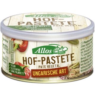 Allos Hof Pastete Ungarische Art - Bio - 125g
