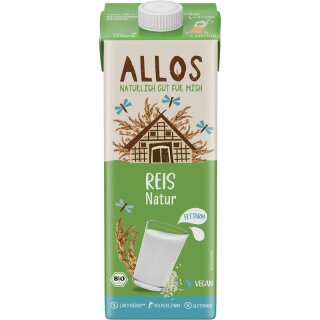 Allos Reis Drink Naturell - Bio - 1l