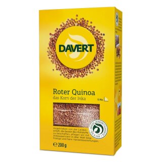 Davert Quinoa rot - Bio - 200g