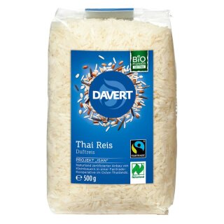 Davert Thai Reis weiß Fairtrade Naturland - Bio - 500g