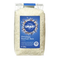 Davert Himalaya Basmati Reis weiß - Bio - 500g