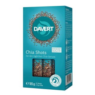 Davert Chia Shots - Bio - 21x5g