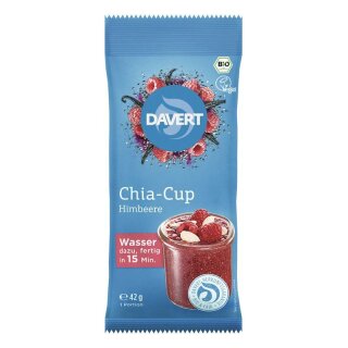 Davert Chia-Cup Himbeere - Bio - 42g