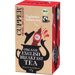 Cupper English Breakfast Tea - Bio - 50g