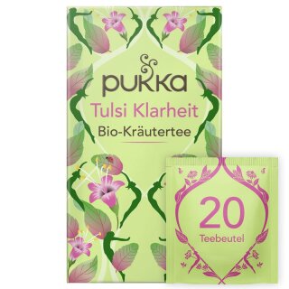 Pukka Kräutertee Tulsi Klarheit 20 Teebeutel - Bio - 36g
