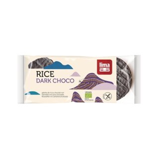 Lima Reiswaffeln Zartbitterschokolade - Bio - 100g