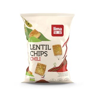 Lima Lentil Chips Chili - Bio - 90g