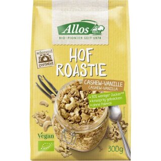Allos Hof Roastie Cashew-Vanille - Bio - 300g