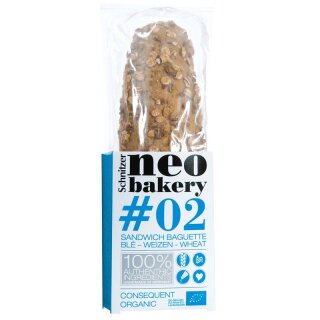Schnitzer neo bakery #02 Sandwich Baguette Weizen - Bio - 200g