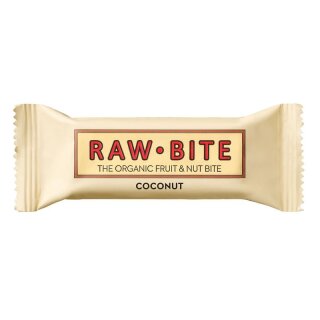 Raw Bite Coconut - Bio - 50g x 12  - 12er Pack VPE
