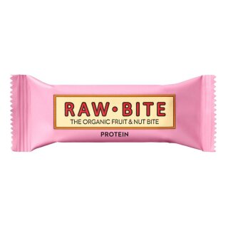 Raw Bite Protein - Bio - 50g x 12  - 12er Pack VPE