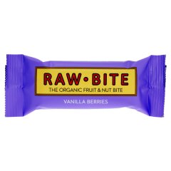 Raw Bite Vanilla Berries Rohkostriegel - Bio - 12er Pack...