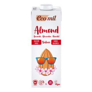 EcoMil Mandel Drink Natur - Bio - 1l